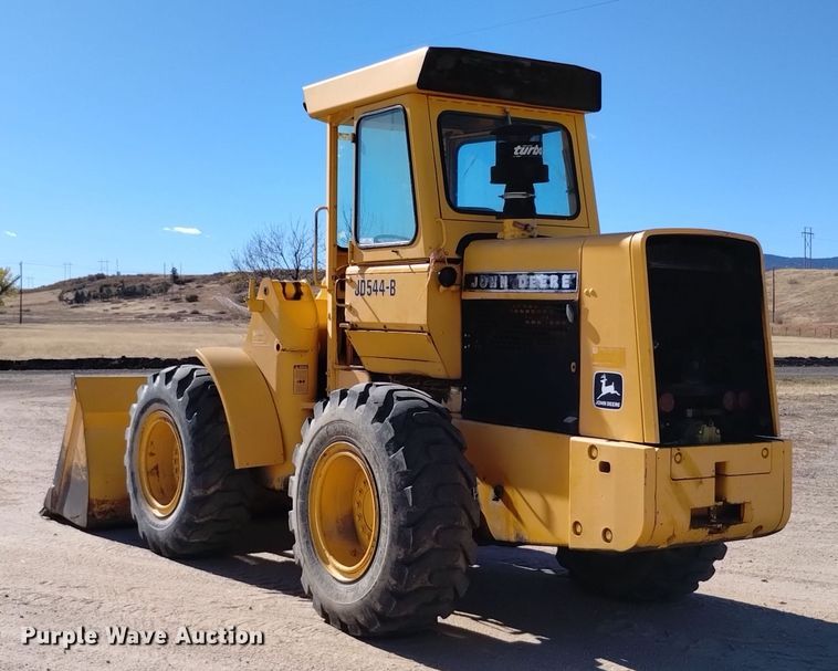 image for item EG9931 1980 John Deere 544B wheel loader
