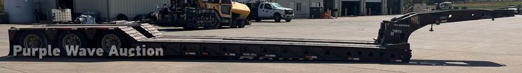 image for item EH2855 1993 Trail King TK100HDG-493 lowboy equipment trailer
