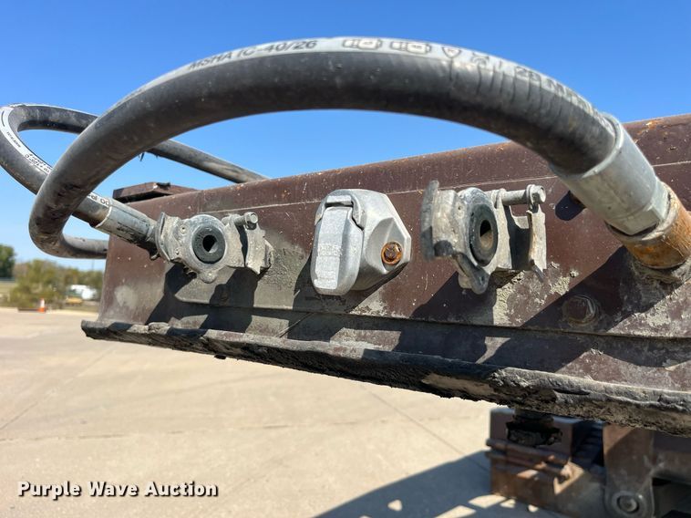 image for item EH2855 1993 Trail King TK100HDG-493 lowboy equipment trailer