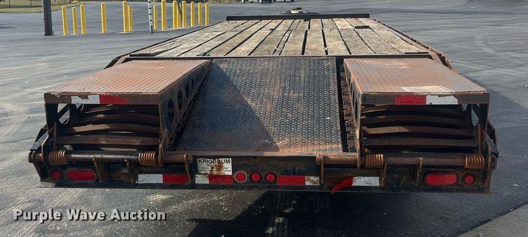 image for item EH2919 2008 Trailerman HHT8185R20 equipment trailer