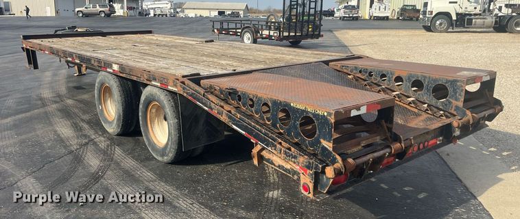 image for item EH2919 2008 Trailerman HHT8185R20 equipment trailer