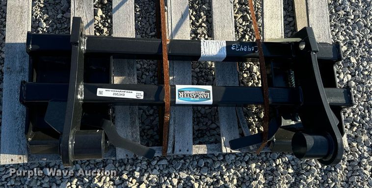 image for item EH7202 Lancaster telehandler to skid steer adapter 