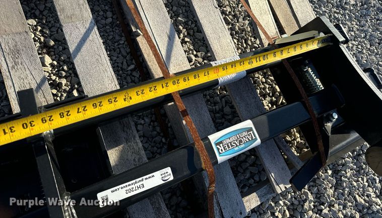 image for item EH7202 Lancaster telehandler to skid steer adapter 