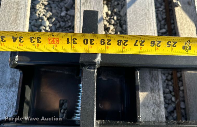 image for item EH7202 Lancaster telehandler to skid steer adapter 