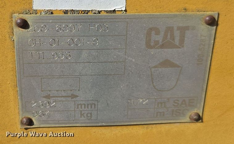 image for item EI4060 Caterpillar  258-6897 H03 bucket