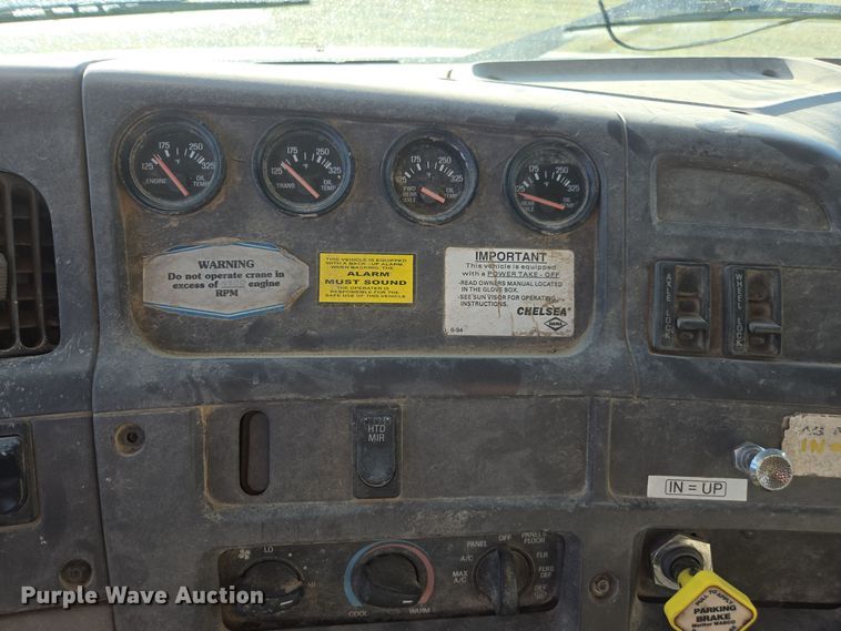 image for item EI4064 1999 Sterling L-Line crane truck