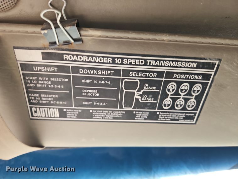 image for item EI8427 2008 Sterling LT8500 dump truck