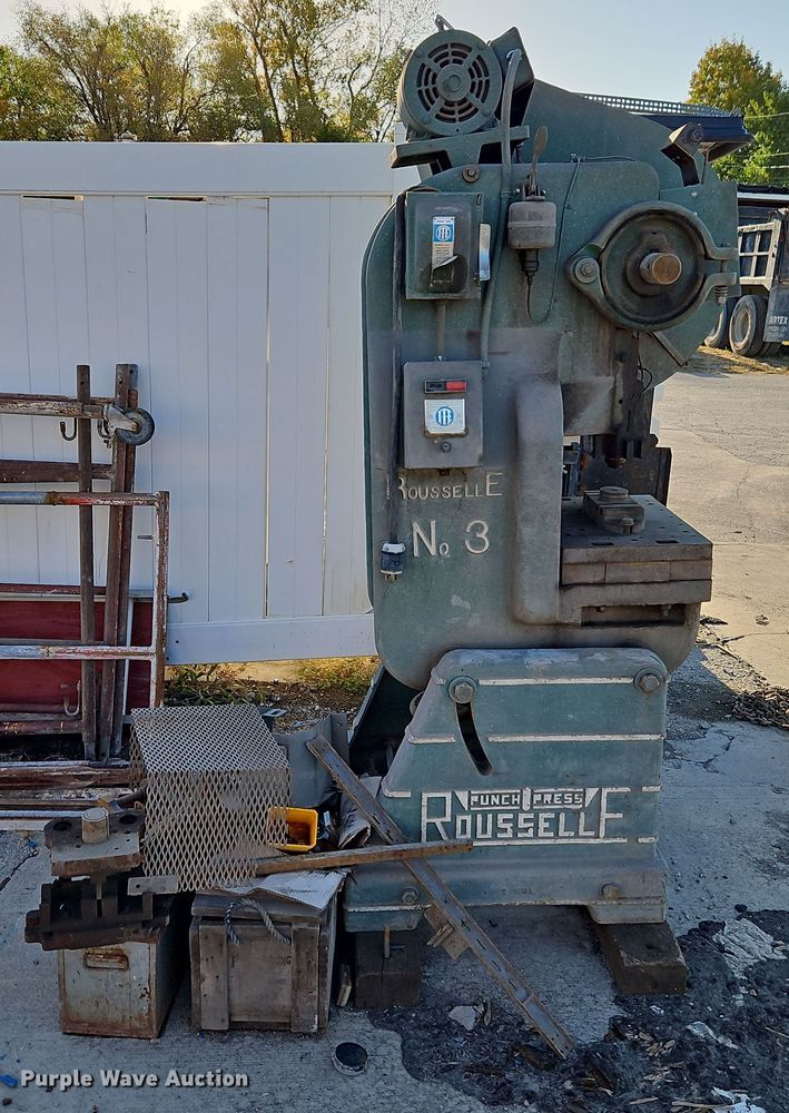 image for item EI8488 Rousselle No 3 punch press