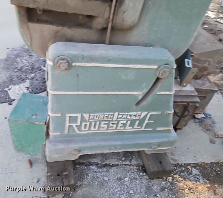 image for item EI8488 Rousselle No 3 punch press