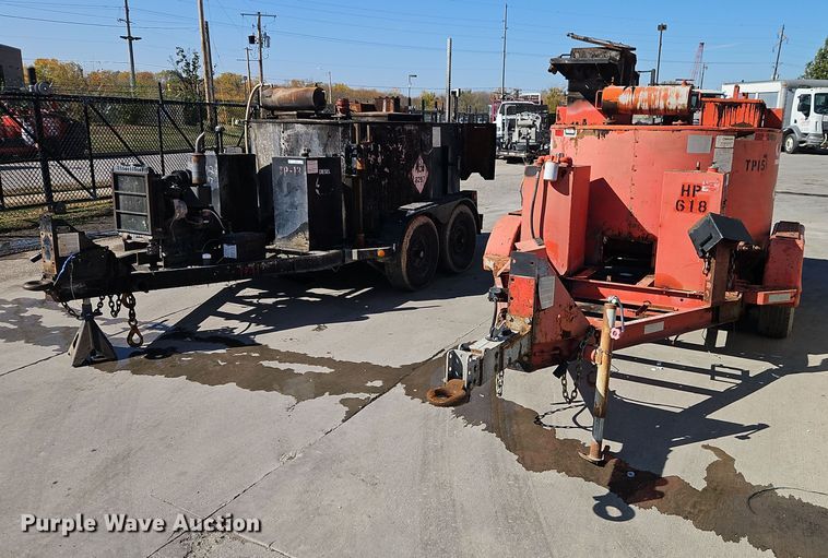 image for item EI8496 (2) Crafco EZ 400 melter applicators