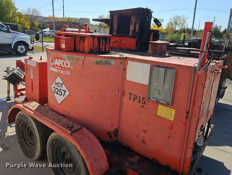 image for item EI8496 (2) Crafco EZ 400 melter applicators