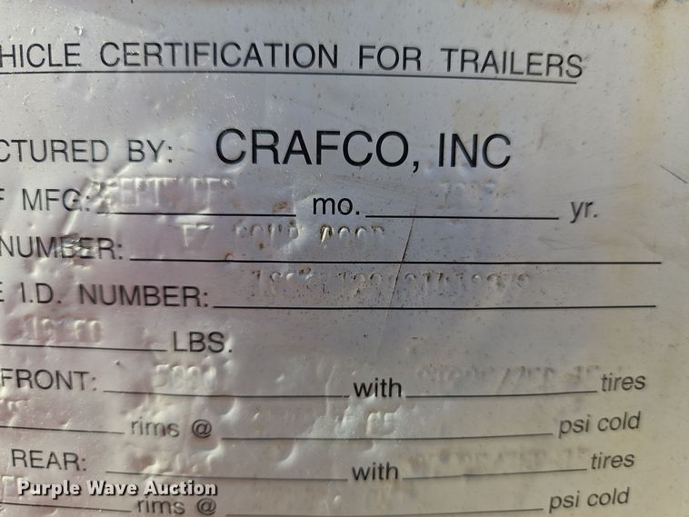 image for item EI8496 (2) Crafco EZ 400 melter applicators