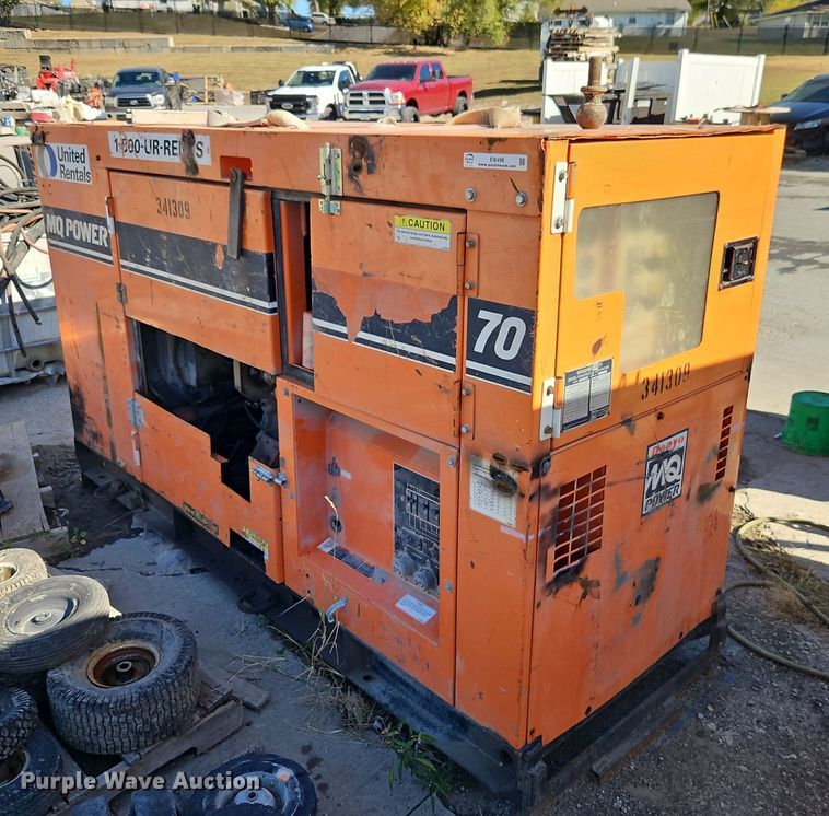 image for item EI8498 Whisperwatt DCA70SSJU generator