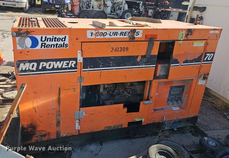 image for item EI8498 Whisperwatt DCA70SSJU generator