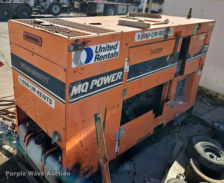 image for item EI8498 Whisperwatt DCA70SSJU generator