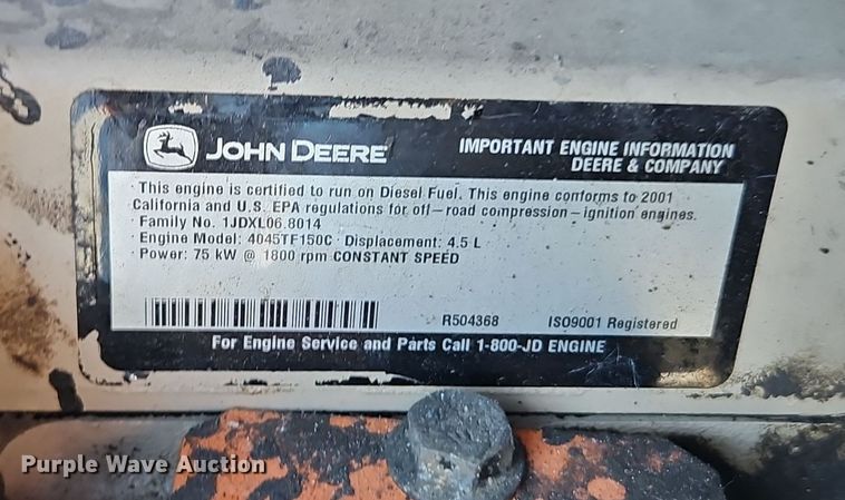 image for item EI8498 Whisperwatt DCA70SSJU generator