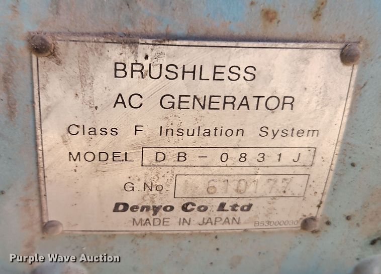 image for item EI8498 Whisperwatt DCA70SSJU generator