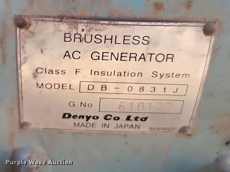 image for item EI8498 Whisperwatt DCA70SSJU generator