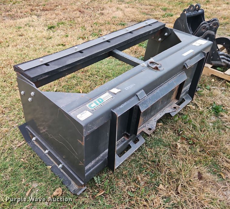 image for item EI8500 CID CTSPUSH60 skid steer snow pusher