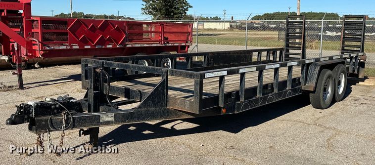 image for item EJ4990 2007 Tem-Trail  equipment trailer