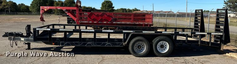 image for item EJ4990 2007 Tem-Trail  equipment trailer