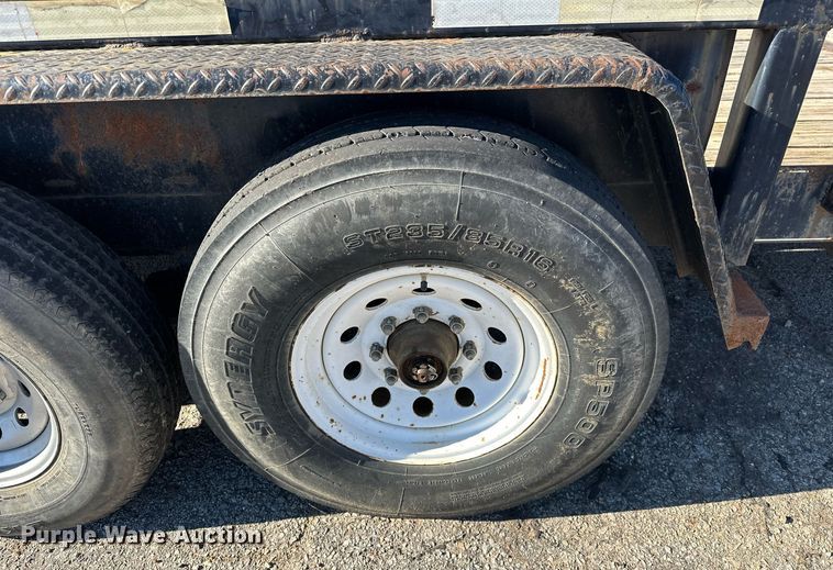 image for item EJ4990 2007 Tem-Trail  equipment trailer