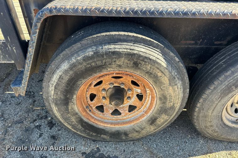 image for item EJ4990 2007 Tem-Trail  equipment trailer