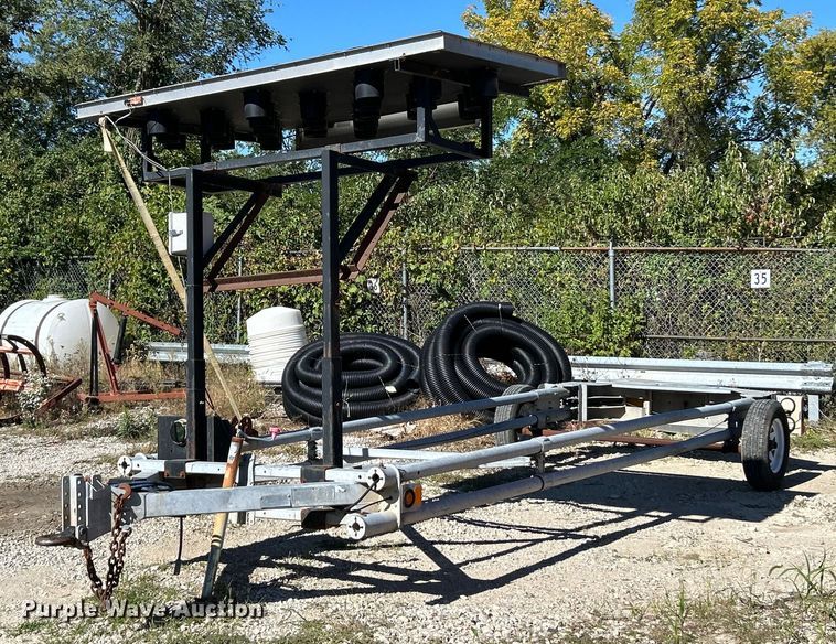 image for item EK3484 2014 Energy Absorption Systems Valtir VTQ-TL3 arrow board trailer