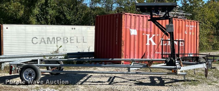 image for item EK3484 2014 Energy Absorption Systems Valtir VTQ-TL3 arrow board trailer