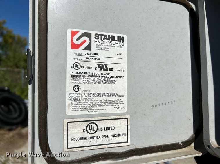 image for item EK3484 2014 Energy Absorption Systems Valtir VTQ-TL3 arrow board trailer