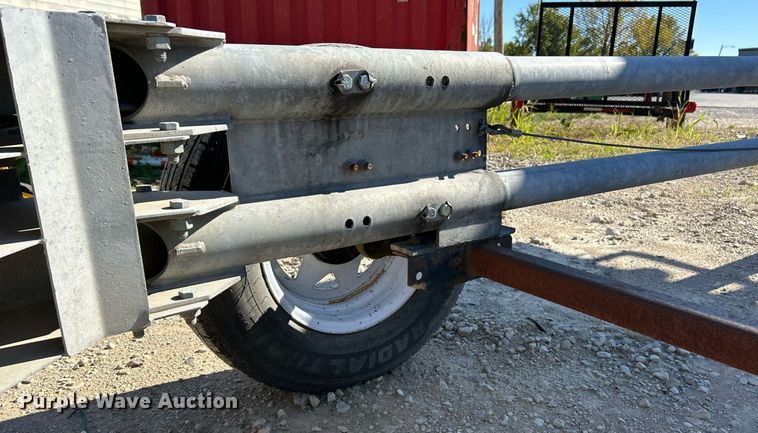 image for item EK3484 2014 Energy Absorption Systems Valtir VTQ-TL3 arrow board trailer