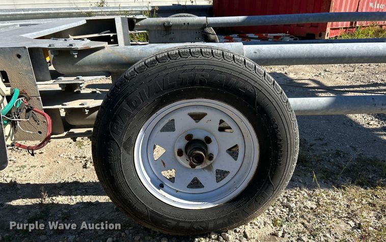 image for item EK3484 2014 Energy Absorption Systems Valtir VTQ-TL3 arrow board trailer