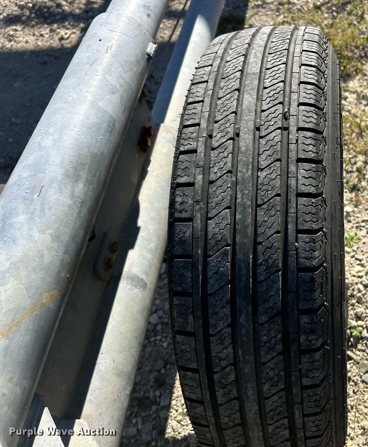 image for item EK3484 2014 Energy Absorption Systems Valtir VTQ-TL3 arrow board trailer