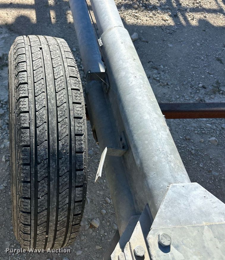 image for item EK3484 2014 Energy Absorption Systems Valtir VTQ-TL3 arrow board trailer