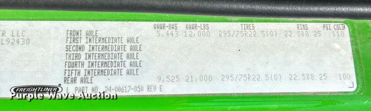 image for item EK3597 2003 Freightliner FL70  flatbed truck