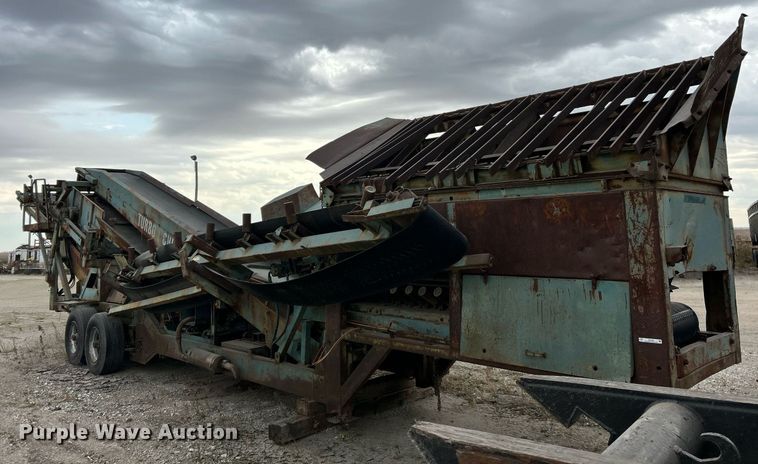 image for item EK3599 Powerscreen Turbo Cheiftain  screening plant