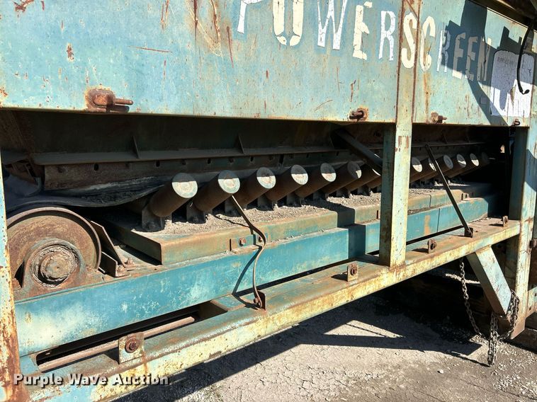 image for item EK3599 Powerscreen Turbo Cheiftain  screening plant