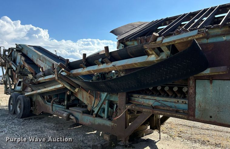 image for item EK3599 Powerscreen Turbo Cheiftain  screening plant