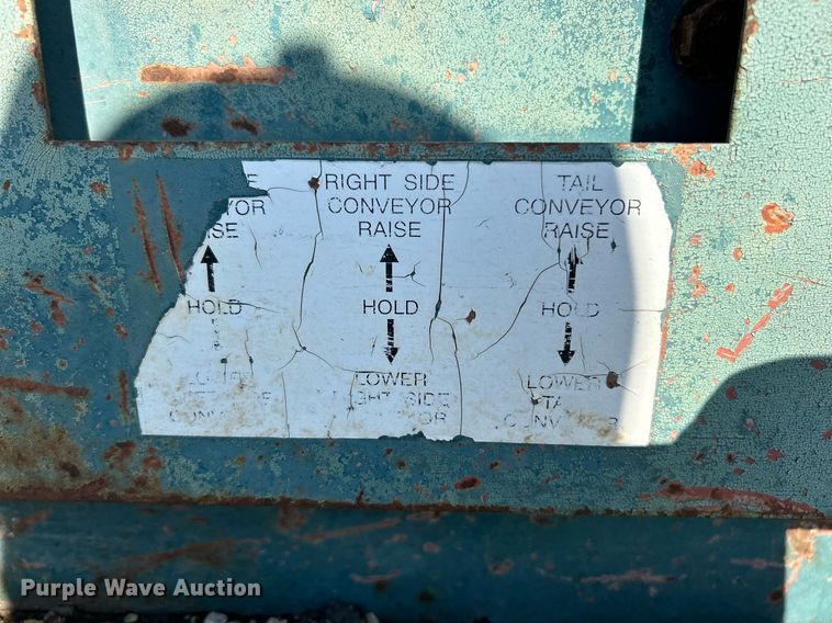 image for item EK3599 Powerscreen Turbo Cheiftain  screening plant