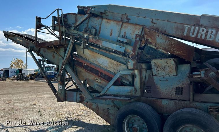 image for item EK3599 Powerscreen Turbo Cheiftain  screening plant