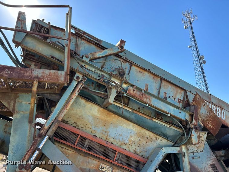 image for item EK3599 Powerscreen Turbo Cheiftain  screening plant