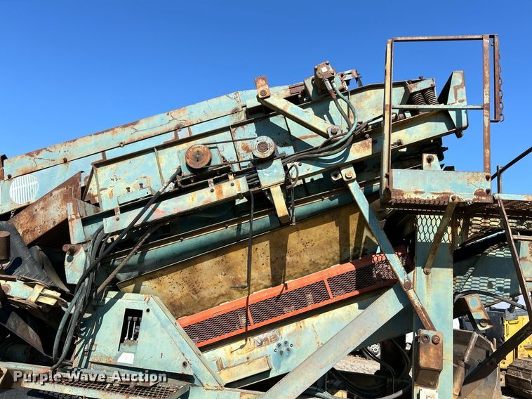 image for item EK3599 Powerscreen Turbo Cheiftain  screening plant