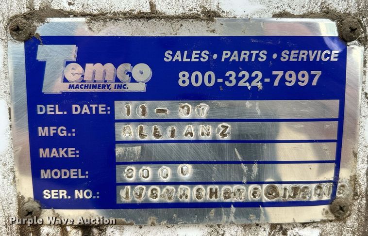 image for item EK3601 2008 Allianz 3000 street sweeper