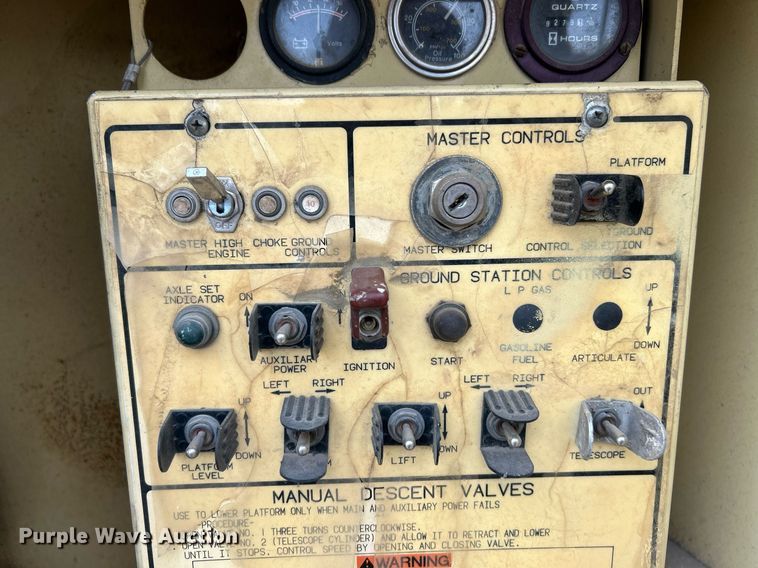 image for item EK3604 1997 JLG 80HX boom lift