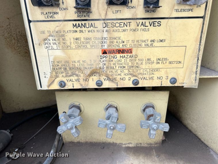 image for item EK3604 1997 JLG 80HX boom lift