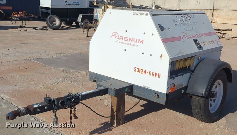 image for item EQ2259 2011 Magnum MLG25 generator