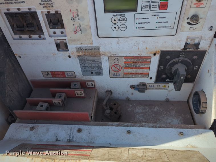 image for item EQ2259 2011 Magnum MLG25 generator