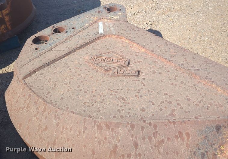 image for item EQ2361 Hensley v-bottom excavator bucket