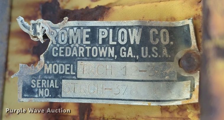 image for item EQ2374 Rome TRCH 12-36 off-set disk