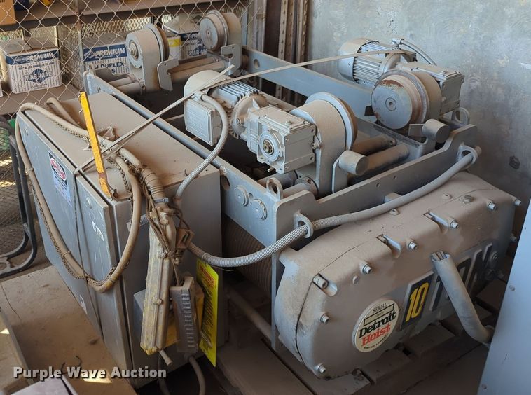 image for item EQ2380 (2) overhead cranes